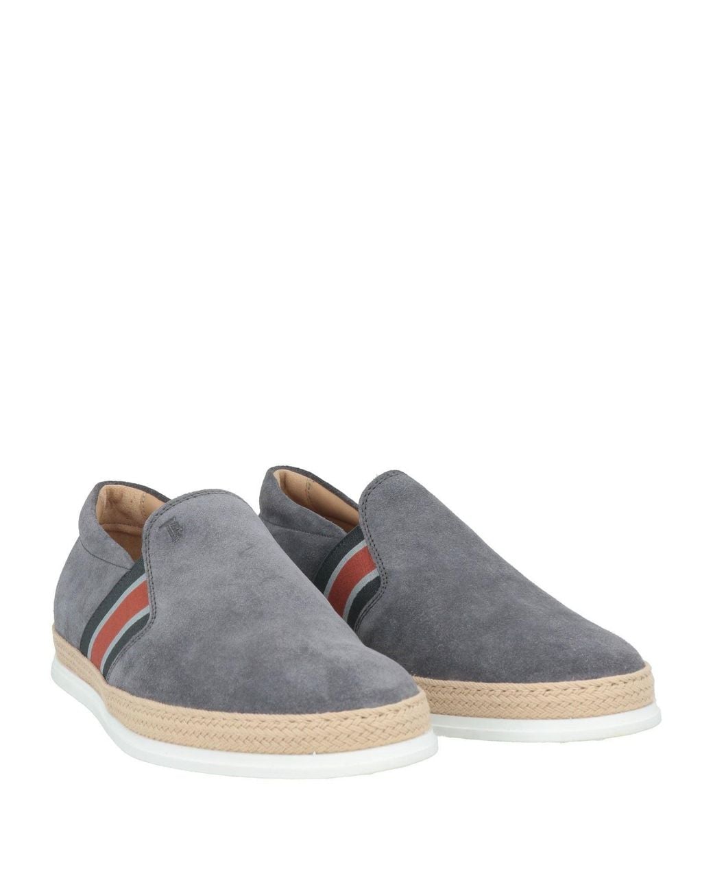 Tod's Gray Loafers Leather for men