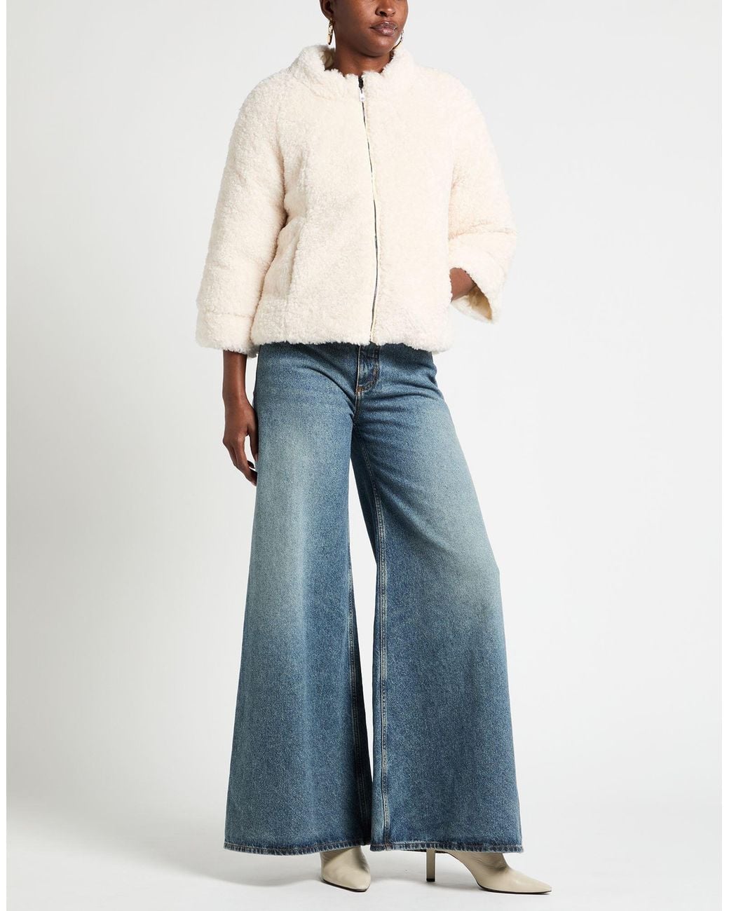 ADHOCONCEPT Natural Shearling- & Kunstfell