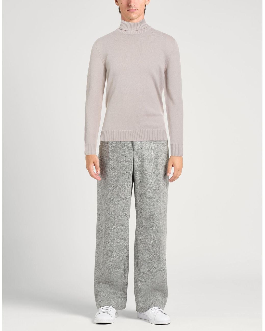Drumohr White Turtleneck for men