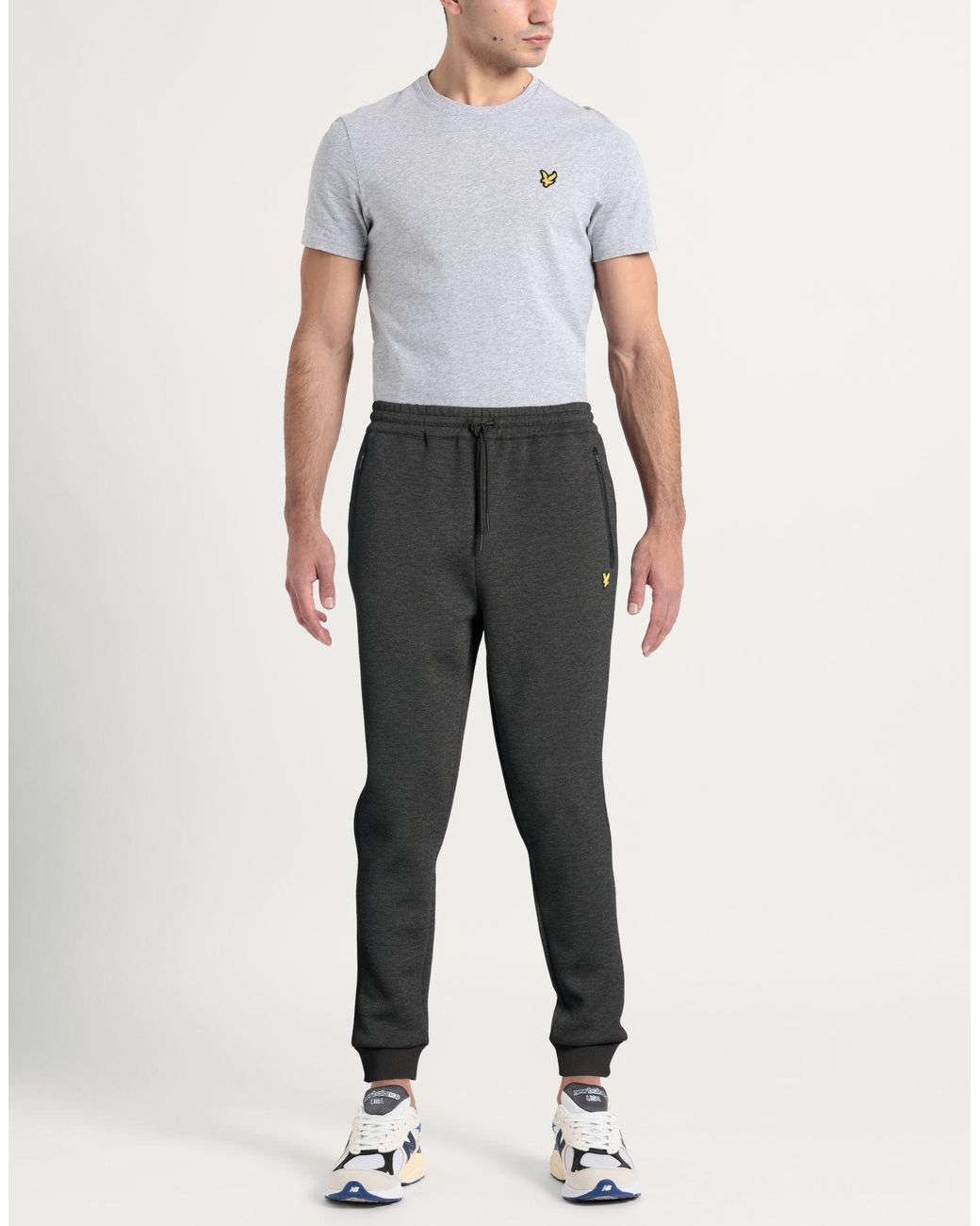 Lyle & Scott Gray Pants for men