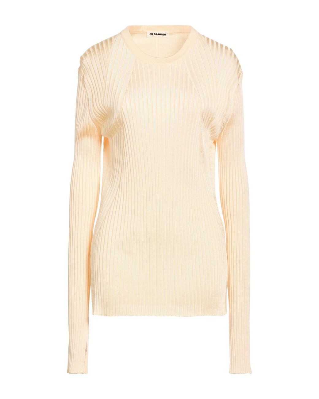 Jil Sander Natural Sweater Viscose