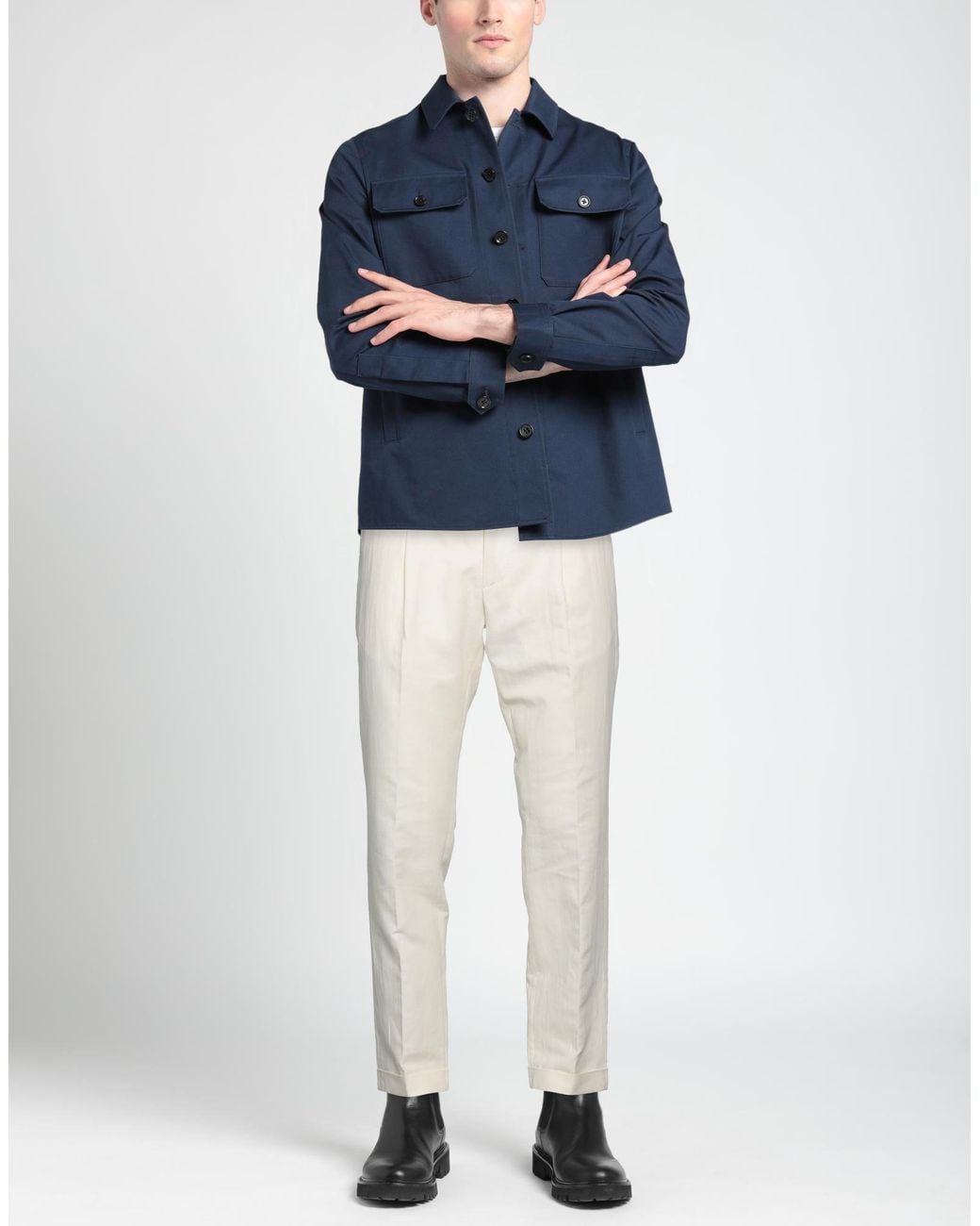 Paoloni White Trouser for men