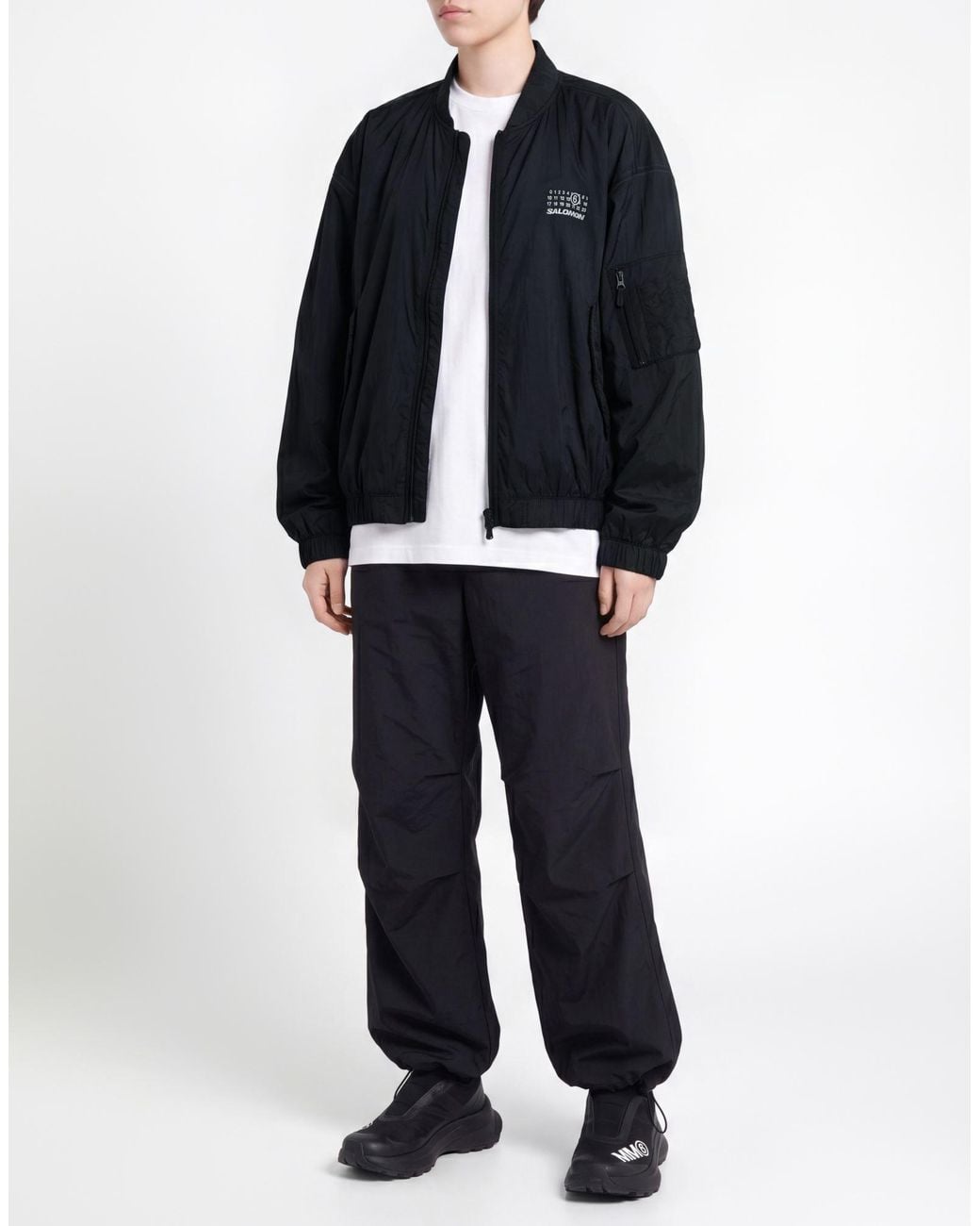 MM6 MAISON MARGIELA X SALOMON Blue Jacket Polyamide