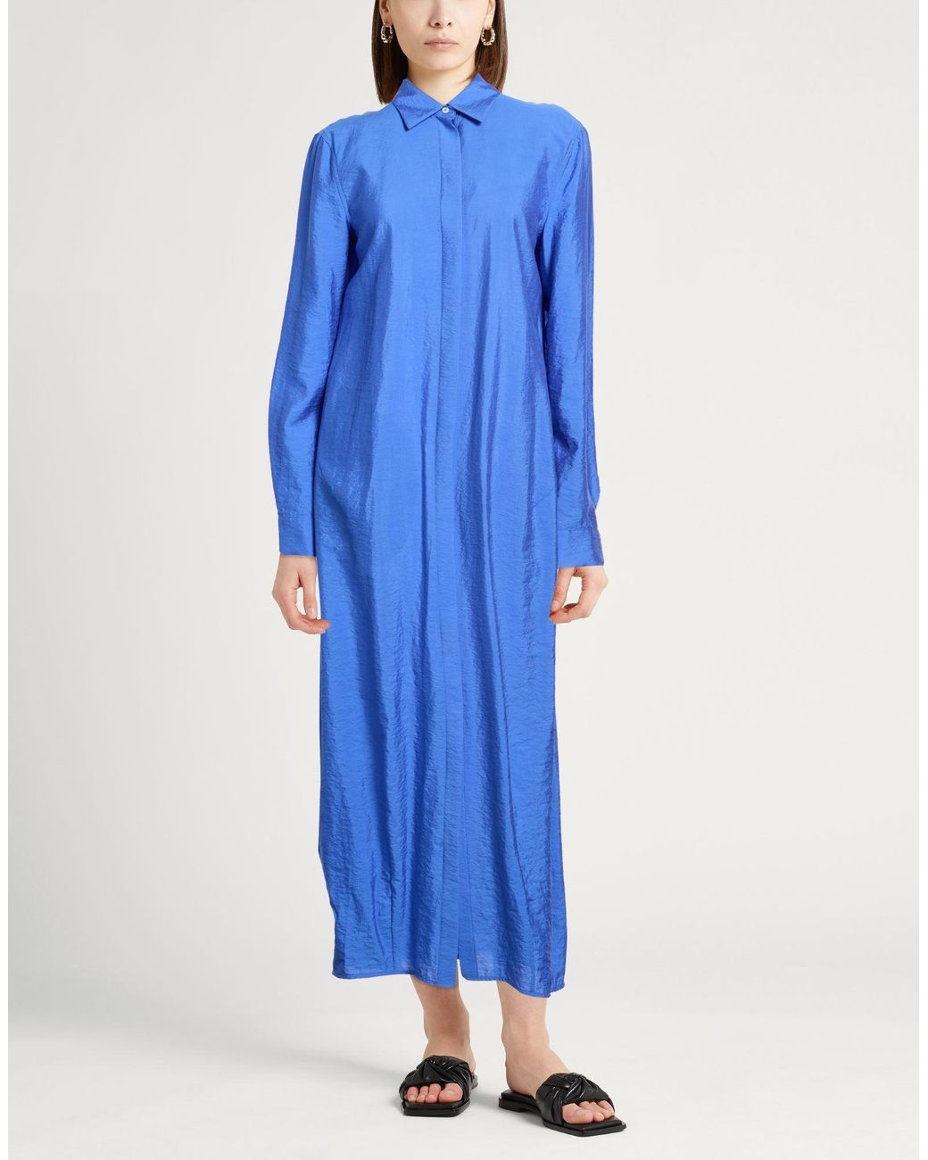 Totême Blue Maxi Dresses