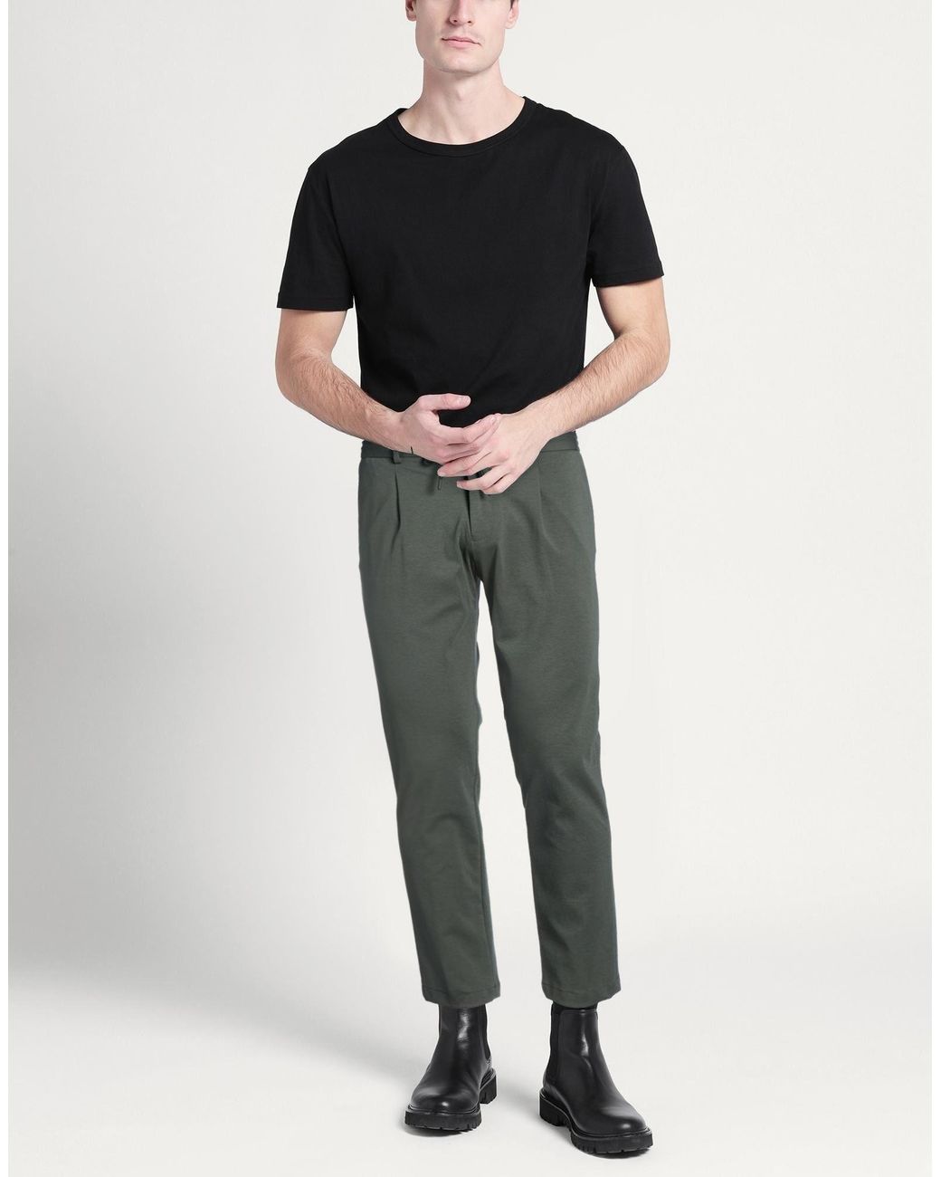 Manuel Ritz Gray Pants for men