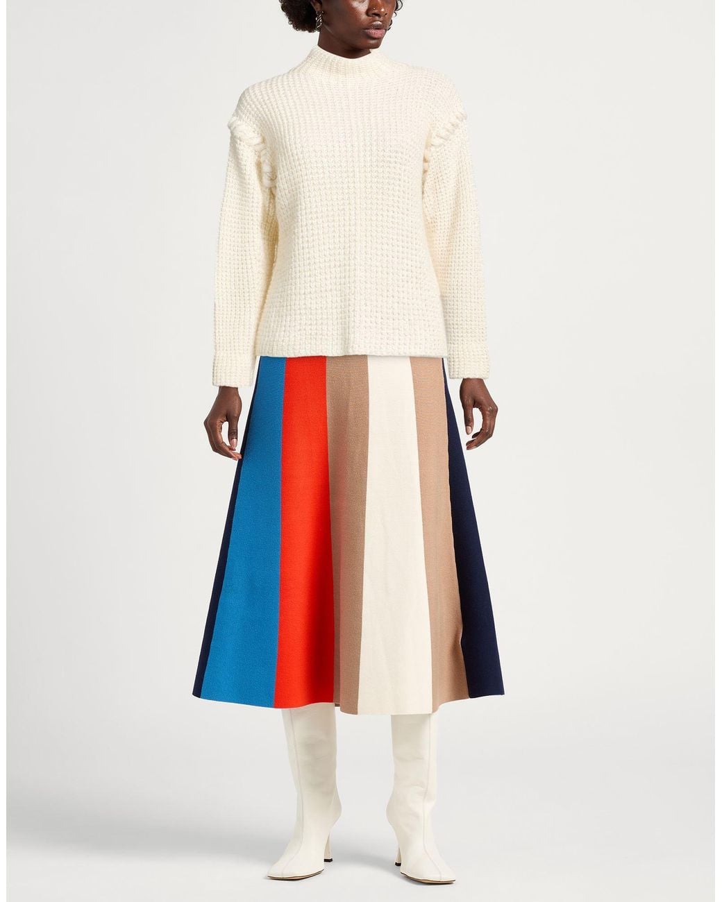 Genny White Turtleneck