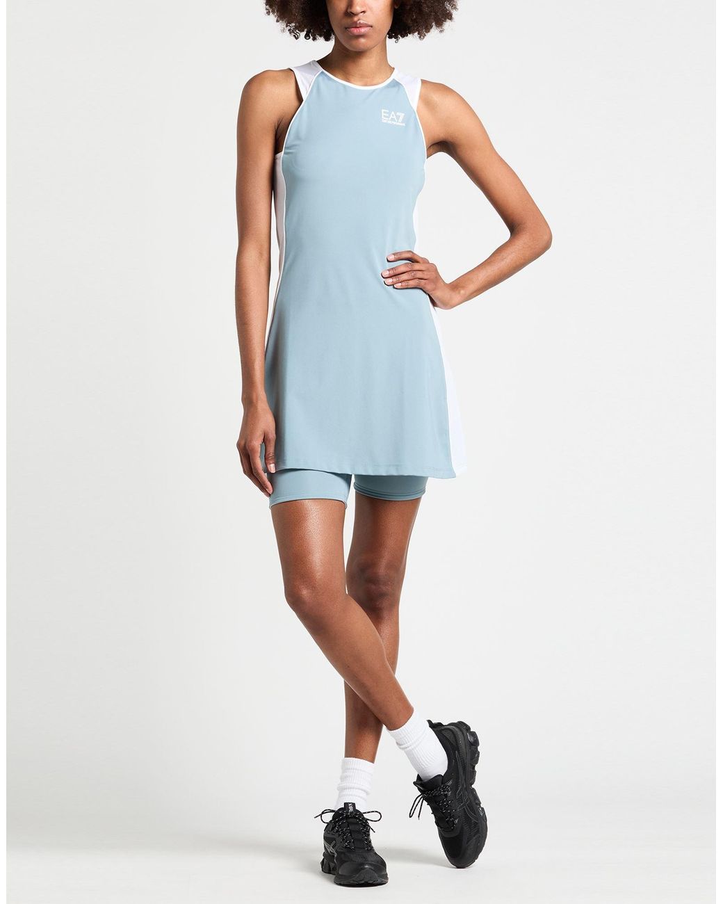 EA7 Blue Mini Dresses