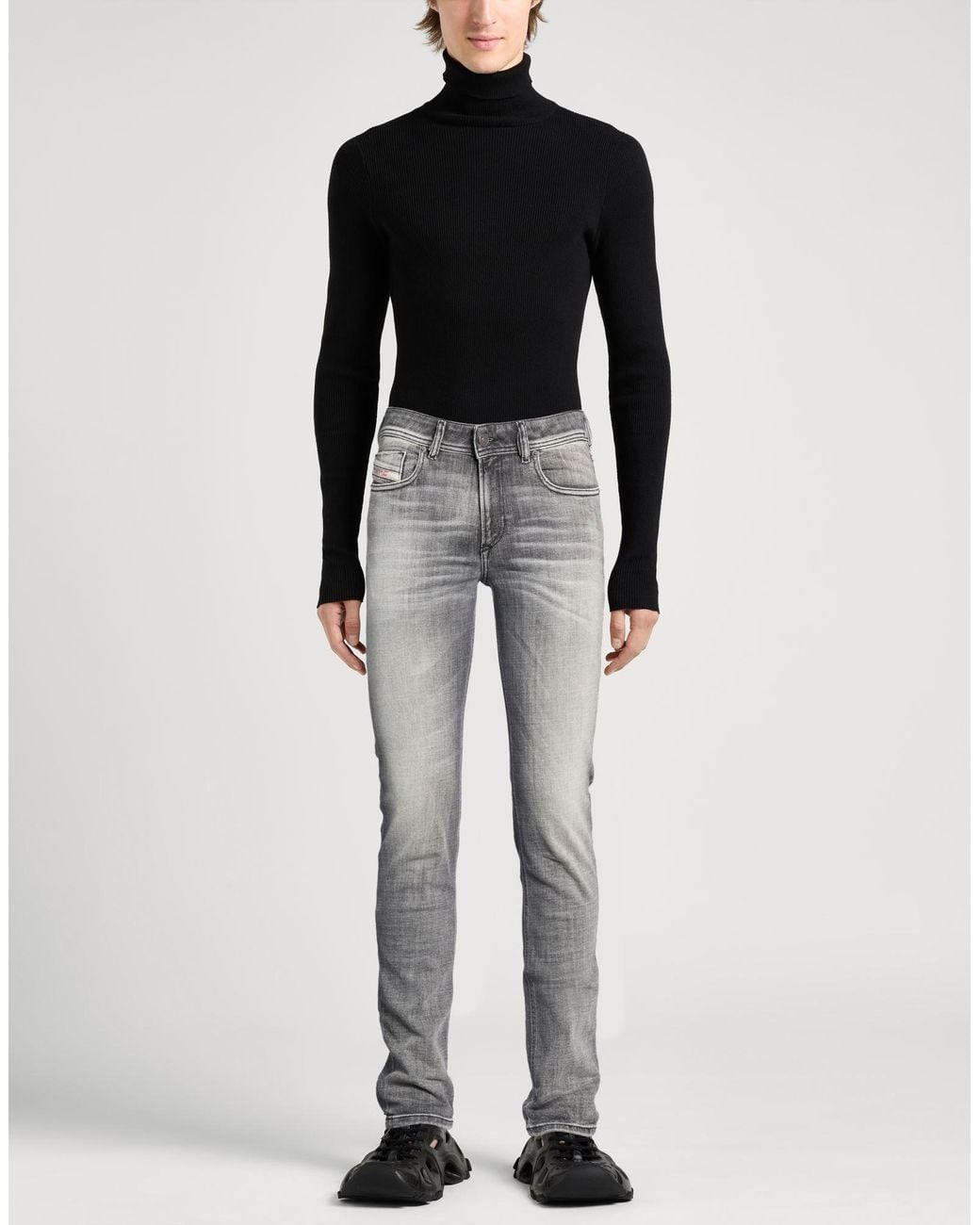DIESEL Gray Jeans for men