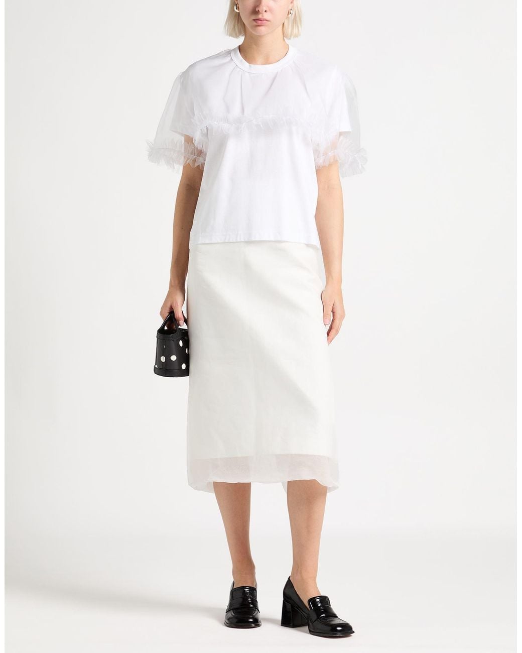Noir Kei Ninomiya White T-Shirt