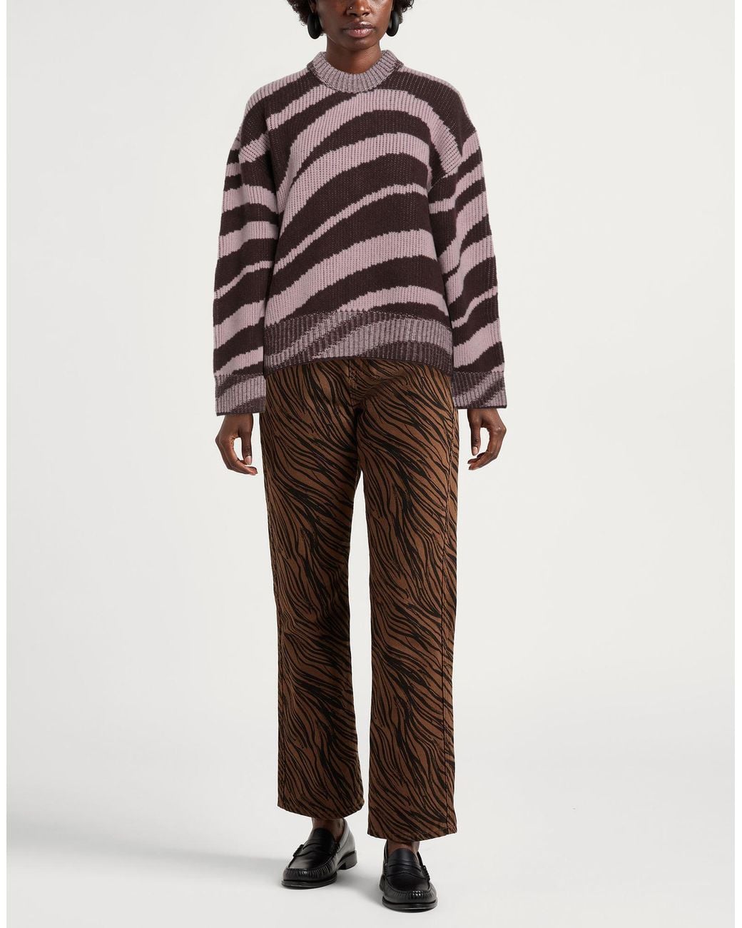 WOOD WOOD Brown Sweater Merino Wool