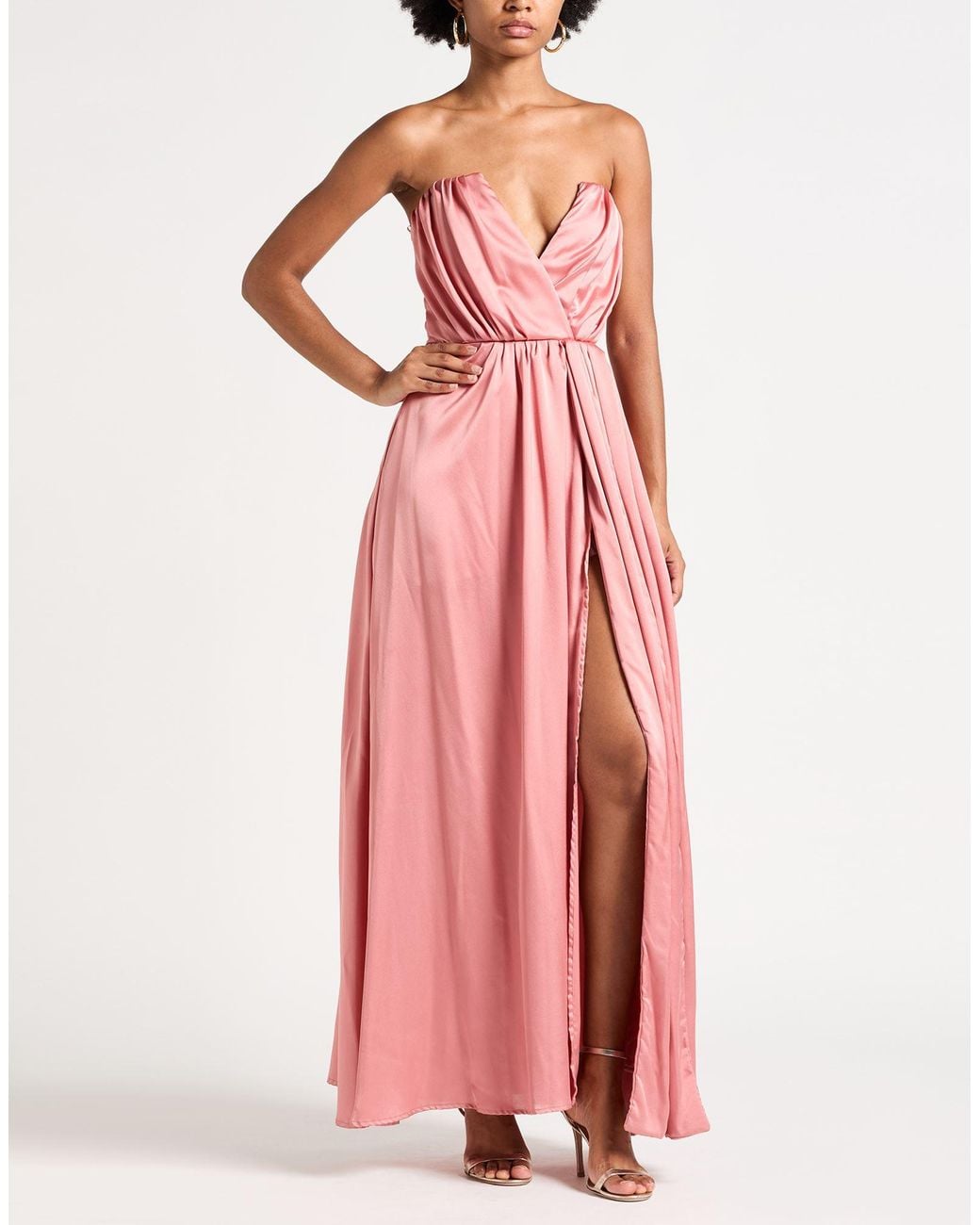 Gaelle Paris Pink Maxi Dress