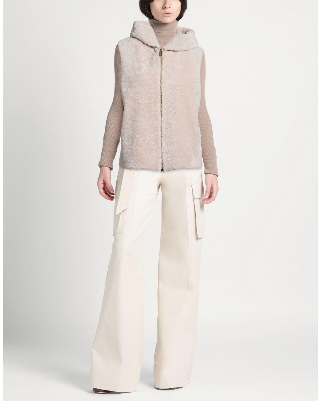 Manzoni 24 White Shearling & Teddy