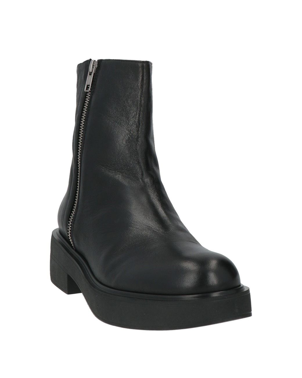 FRU.IT Black Ankle Boots Leather