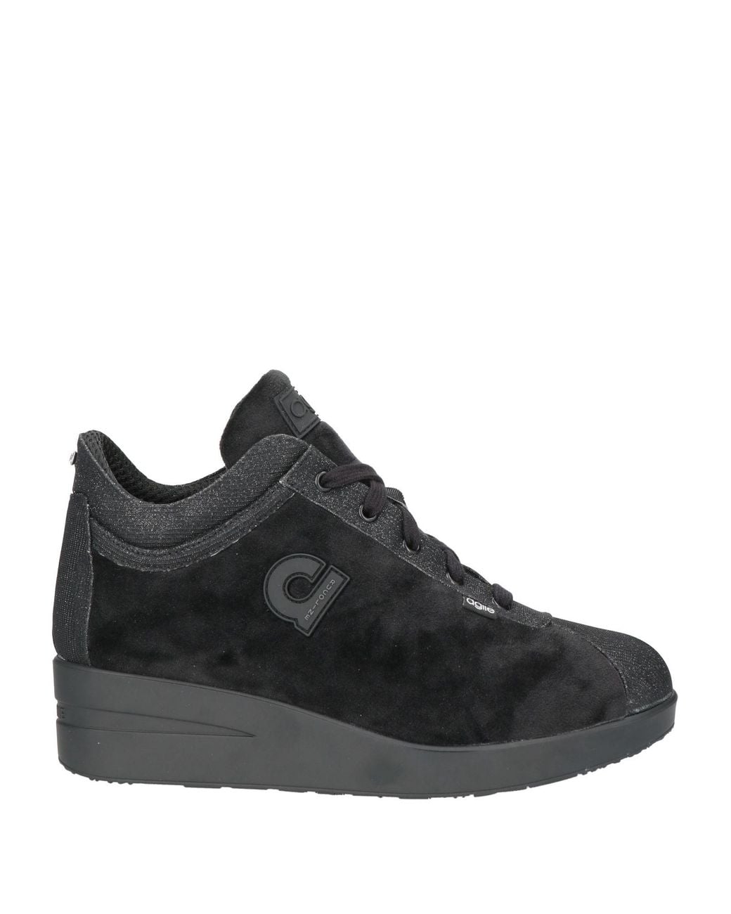 AGILE by RUCOLINE Black Sneakers Textile Fibers