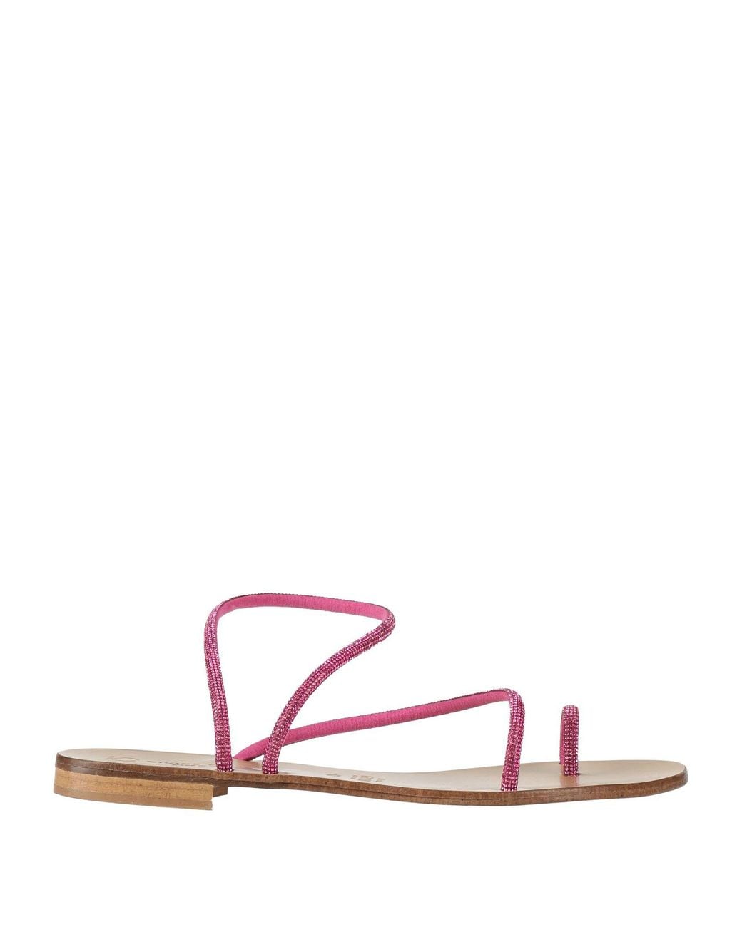 Divine Follie Pink Thong Sandal