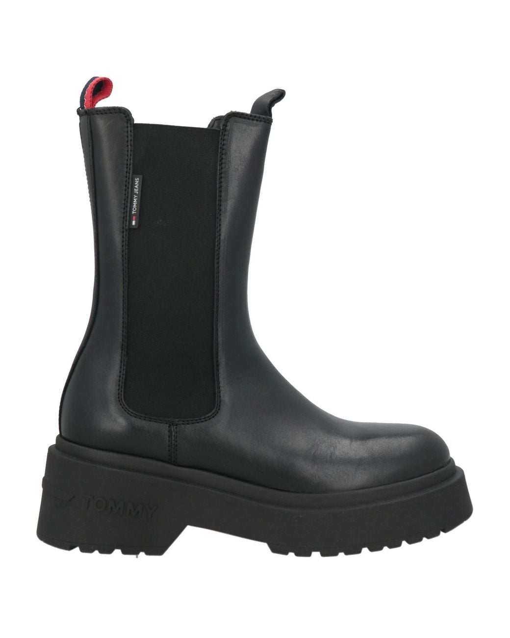 Tommy Hilfiger Black Ankle Boots