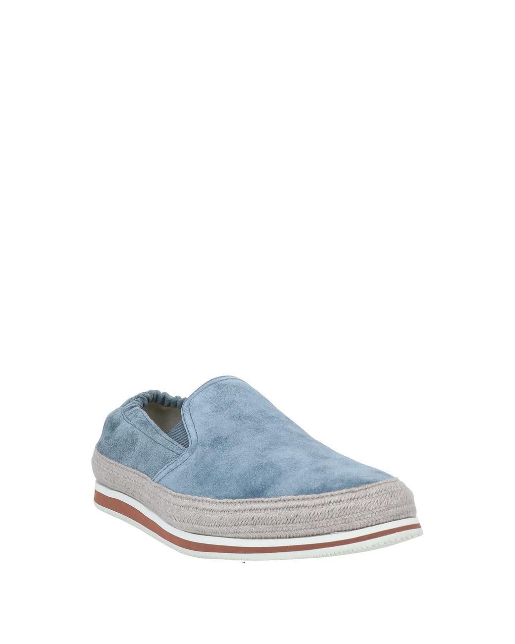 Prada Linea Rossa Espadrilles in Blue for Men | Lyst