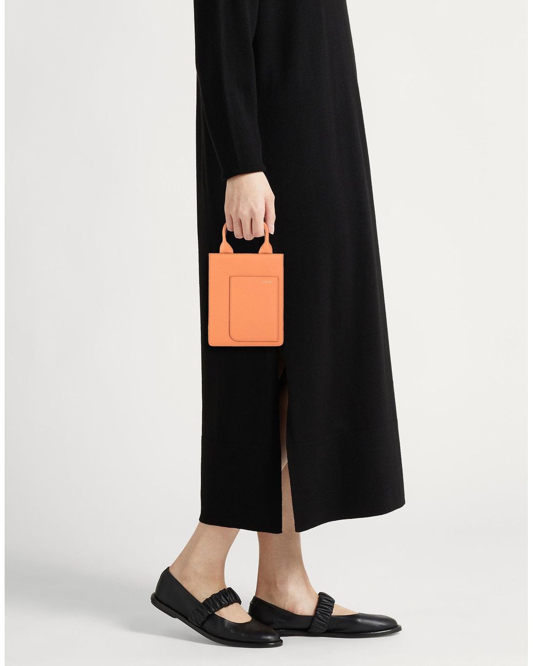 Valextra Orange Handbag