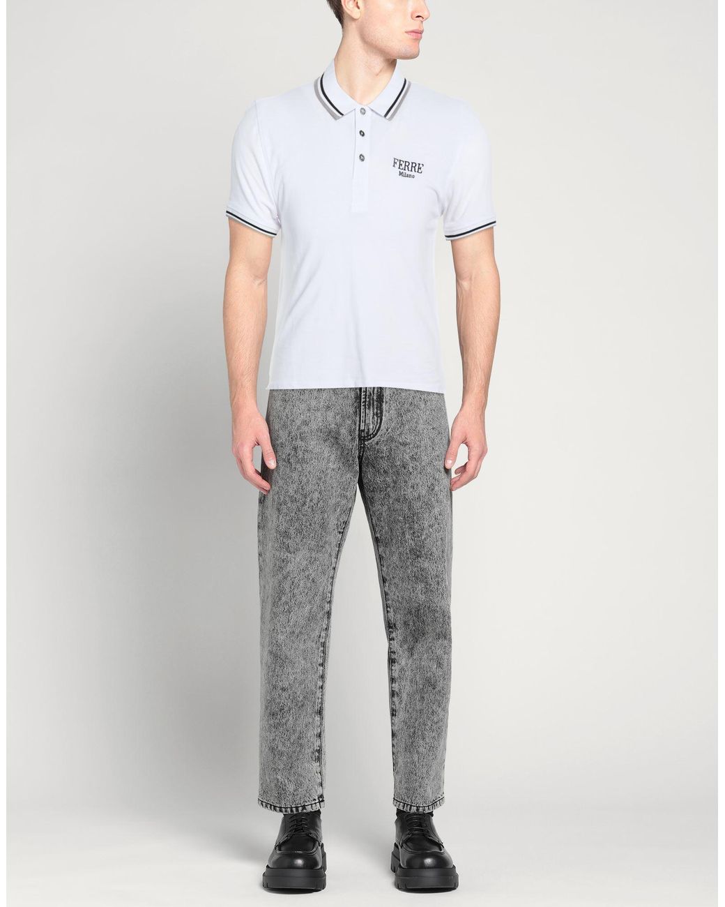 Polo Ferré pour homme en coloris White