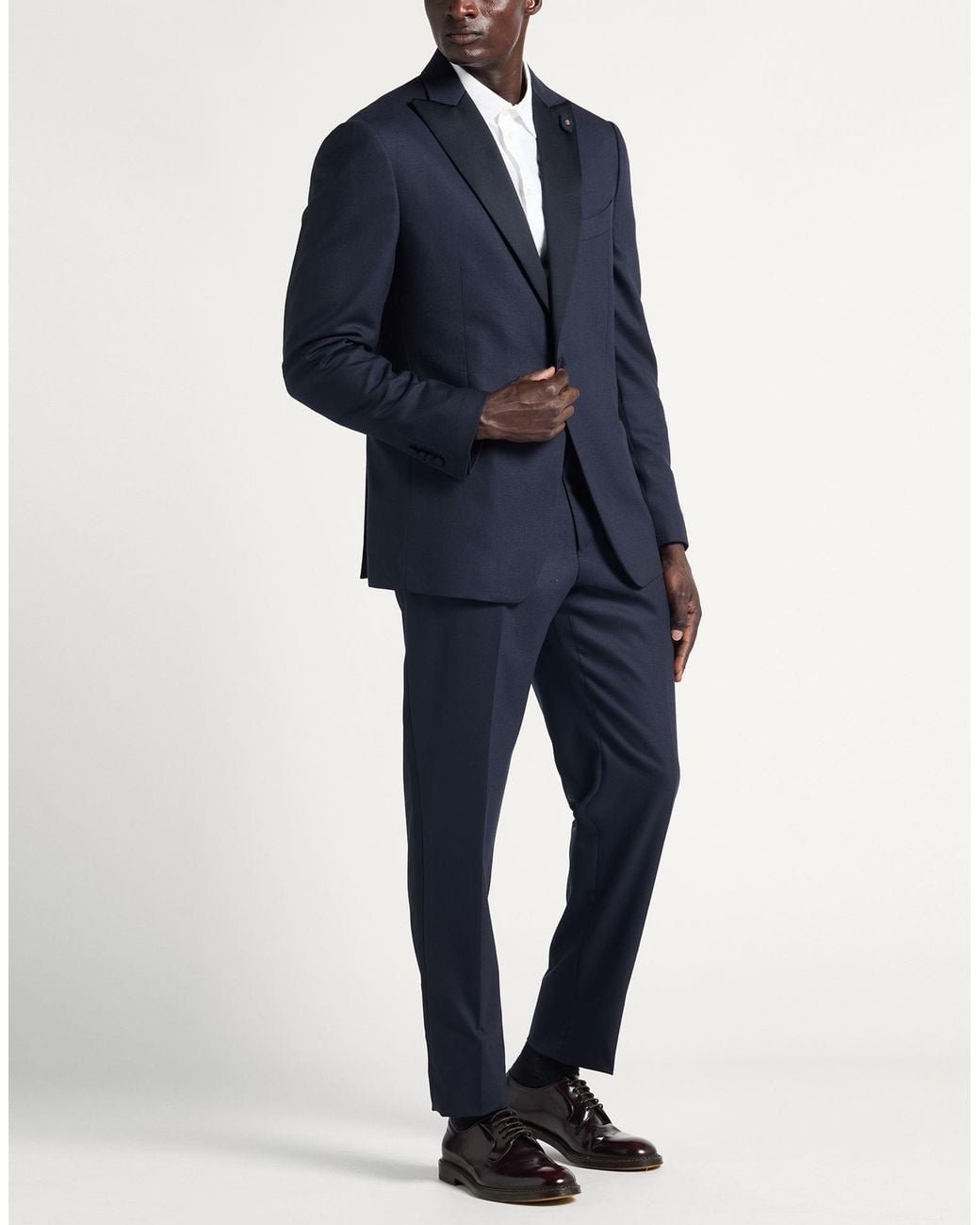 Traje Lardini de hombre de color Blue