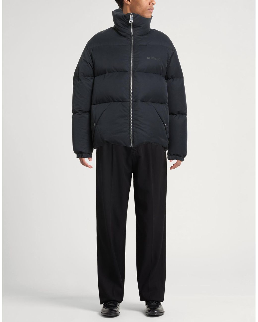 Khrisjoy Black Puffer Cotton, Polyamide for men