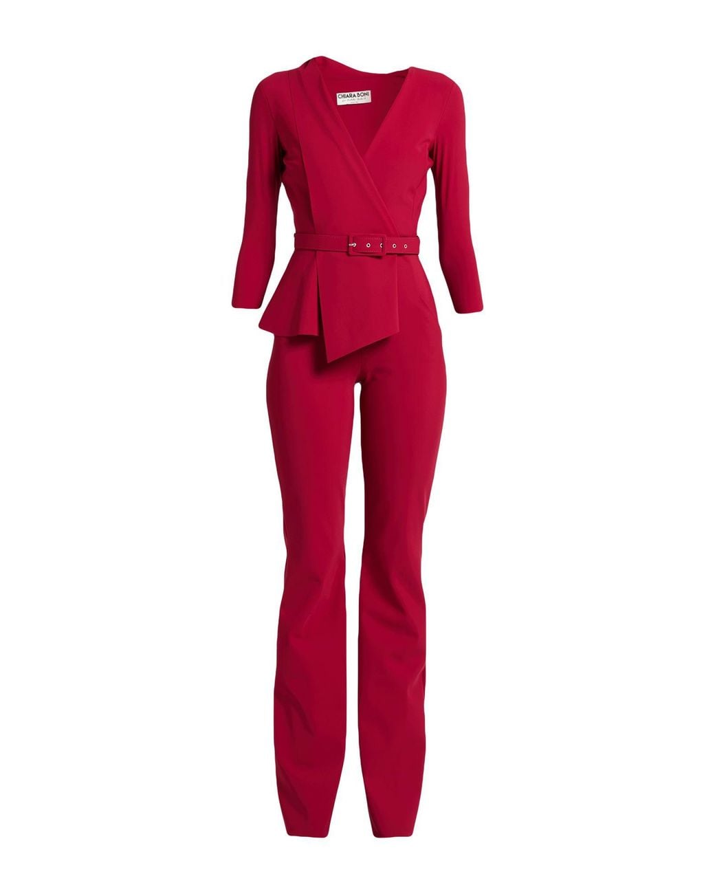 La Petite Robe Di Chiara Boni Red Jumpsuit