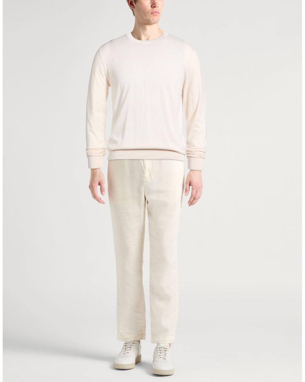 Paolo Pecora White Jumper for men