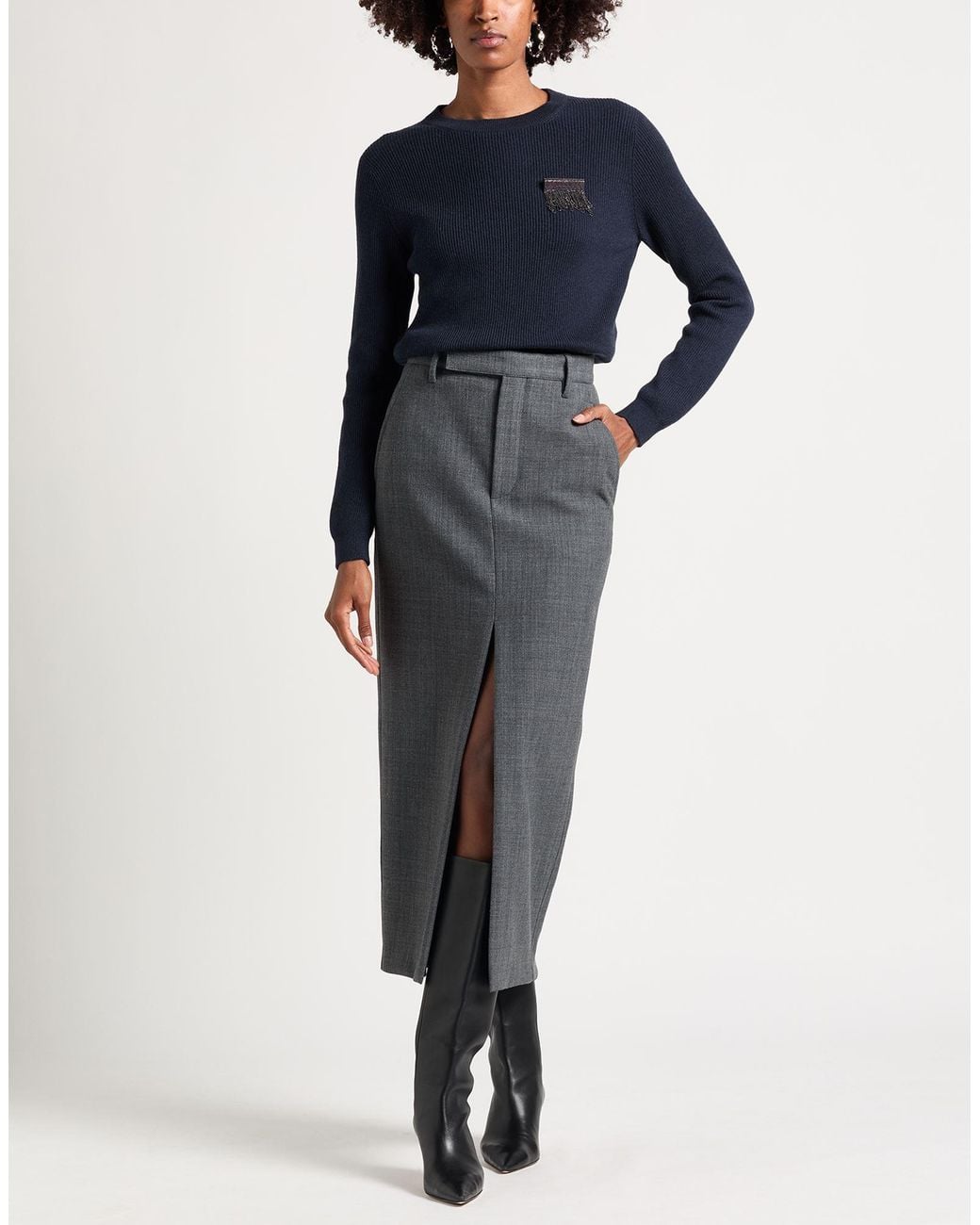 Pullover di Brunello Cucinelli in Blue