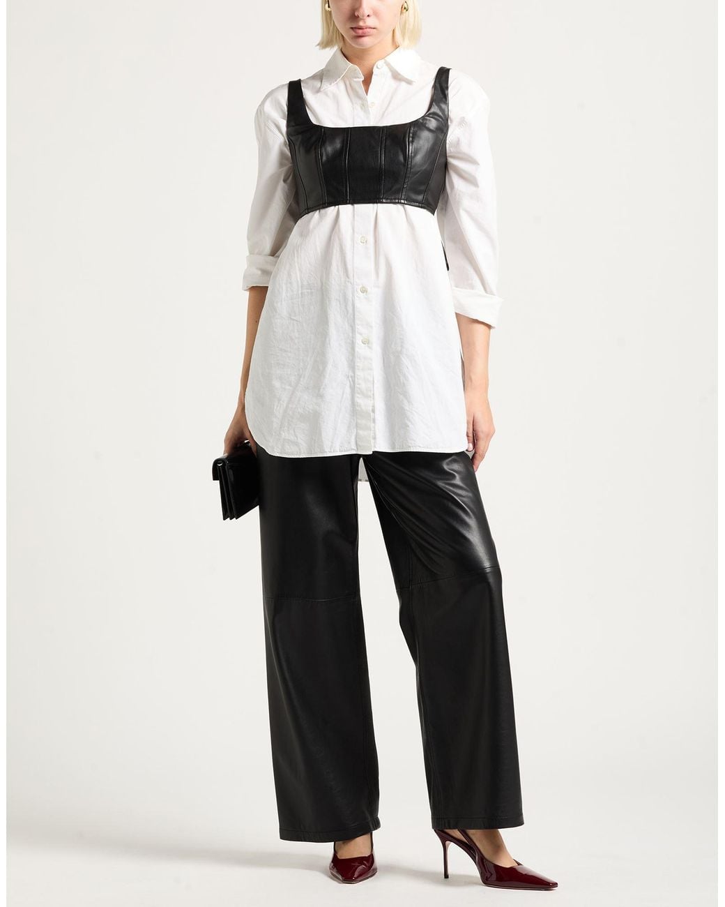 Top Staud en coloris Black