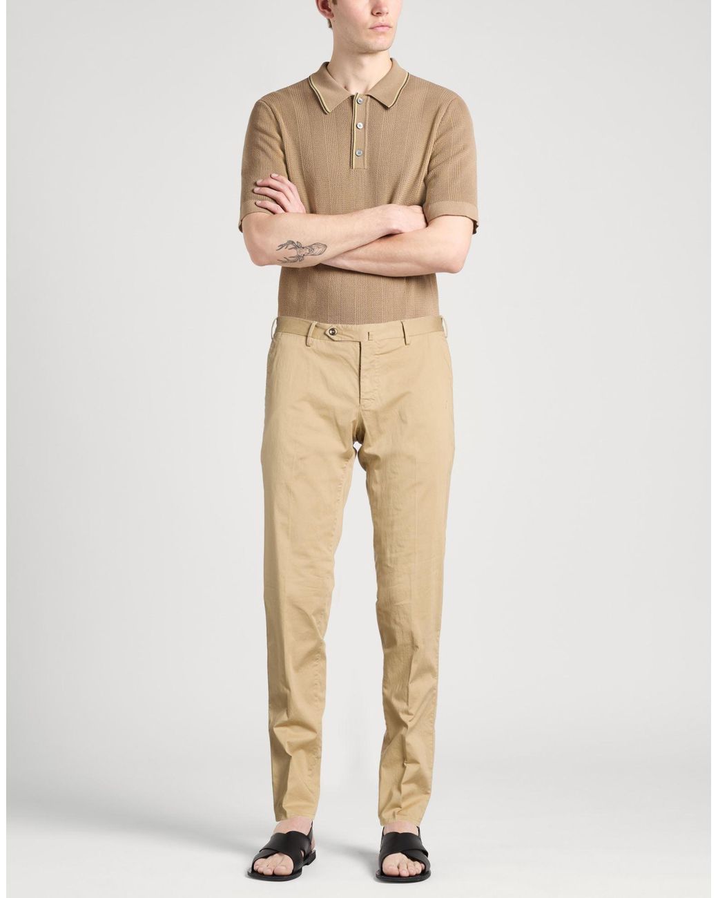 PT Torino Natural Trouser for men