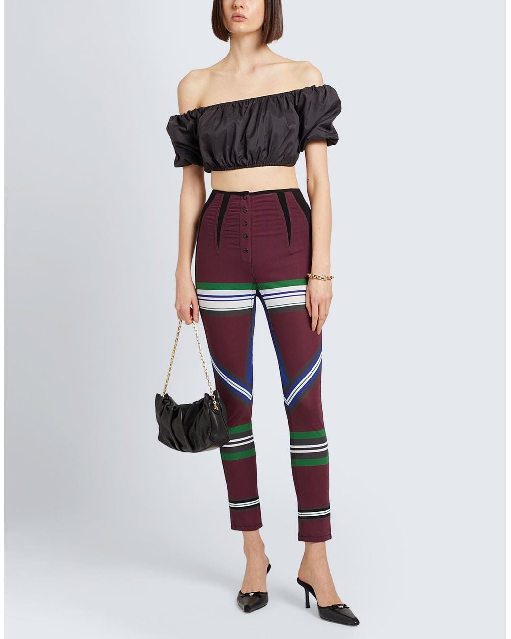 Philosophy Di Lorenzo Serafini Purple Leggings