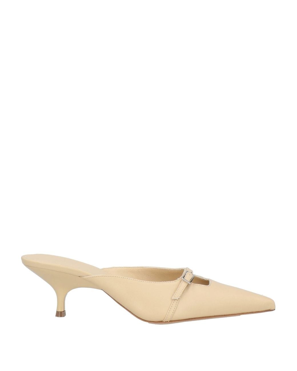 Gia Borghini Natural Mules & Clogs