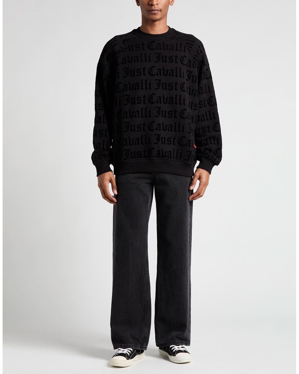 Sudadera Just Cavalli de hombre de color Black