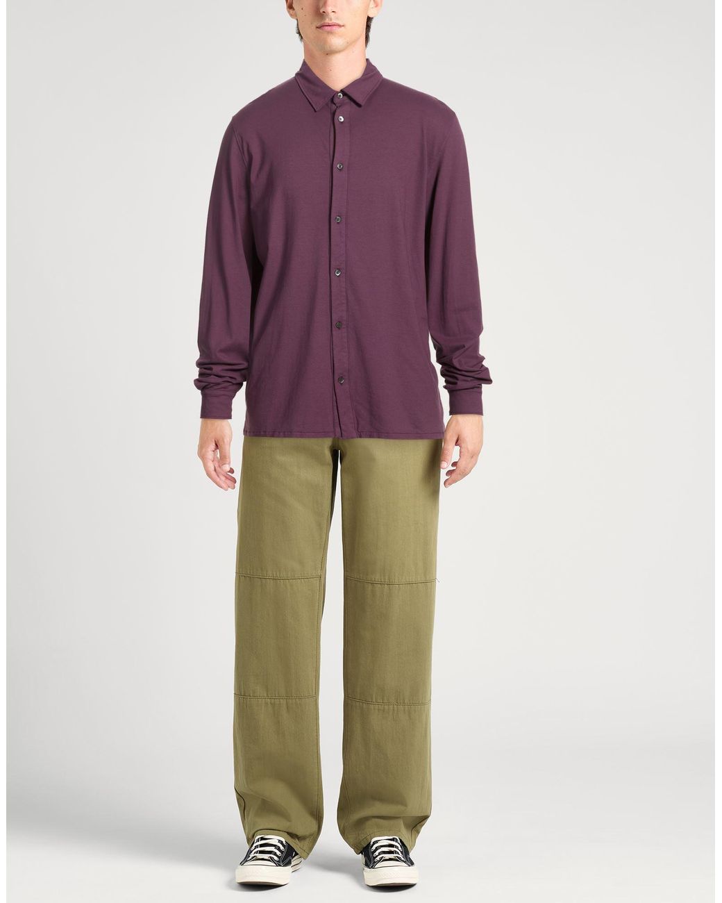 Alpha Studio Hemd in Purple für Herren