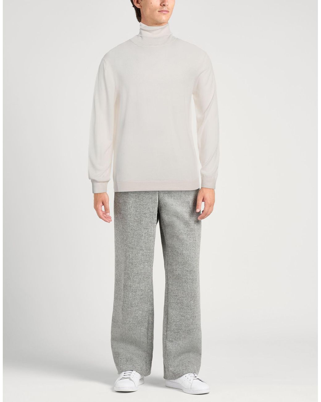 L.b.m. 1911 White Turtleneck for men