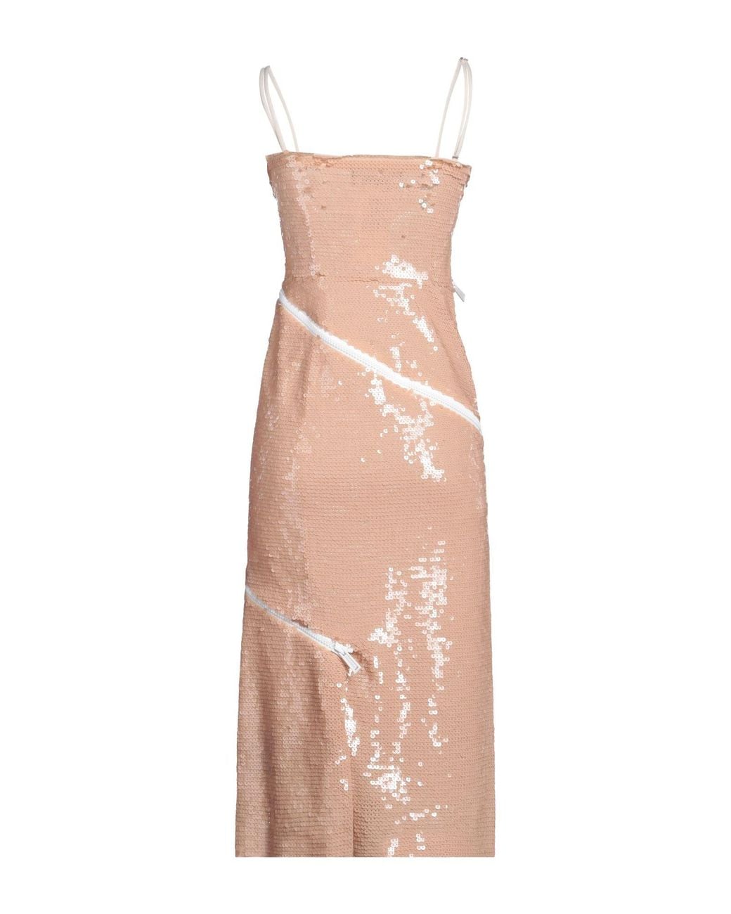 DSquared² Pink Midi Dress
