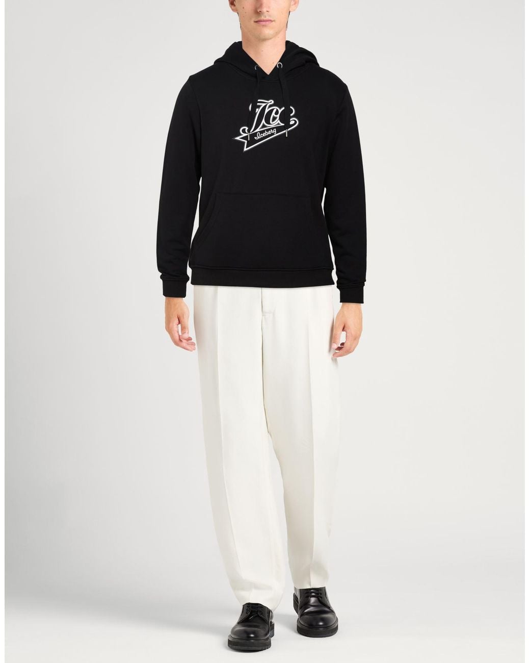 Sudadera Ice Iceberg de hombre de color Black