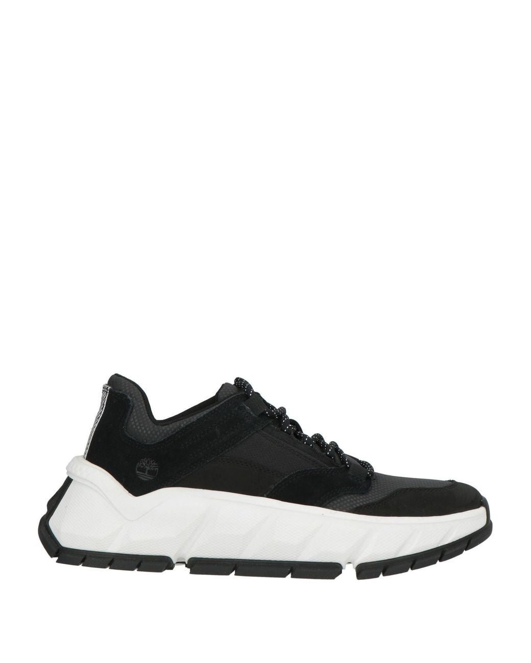 Timberland Black Sneakers Leather, Textile Fibers