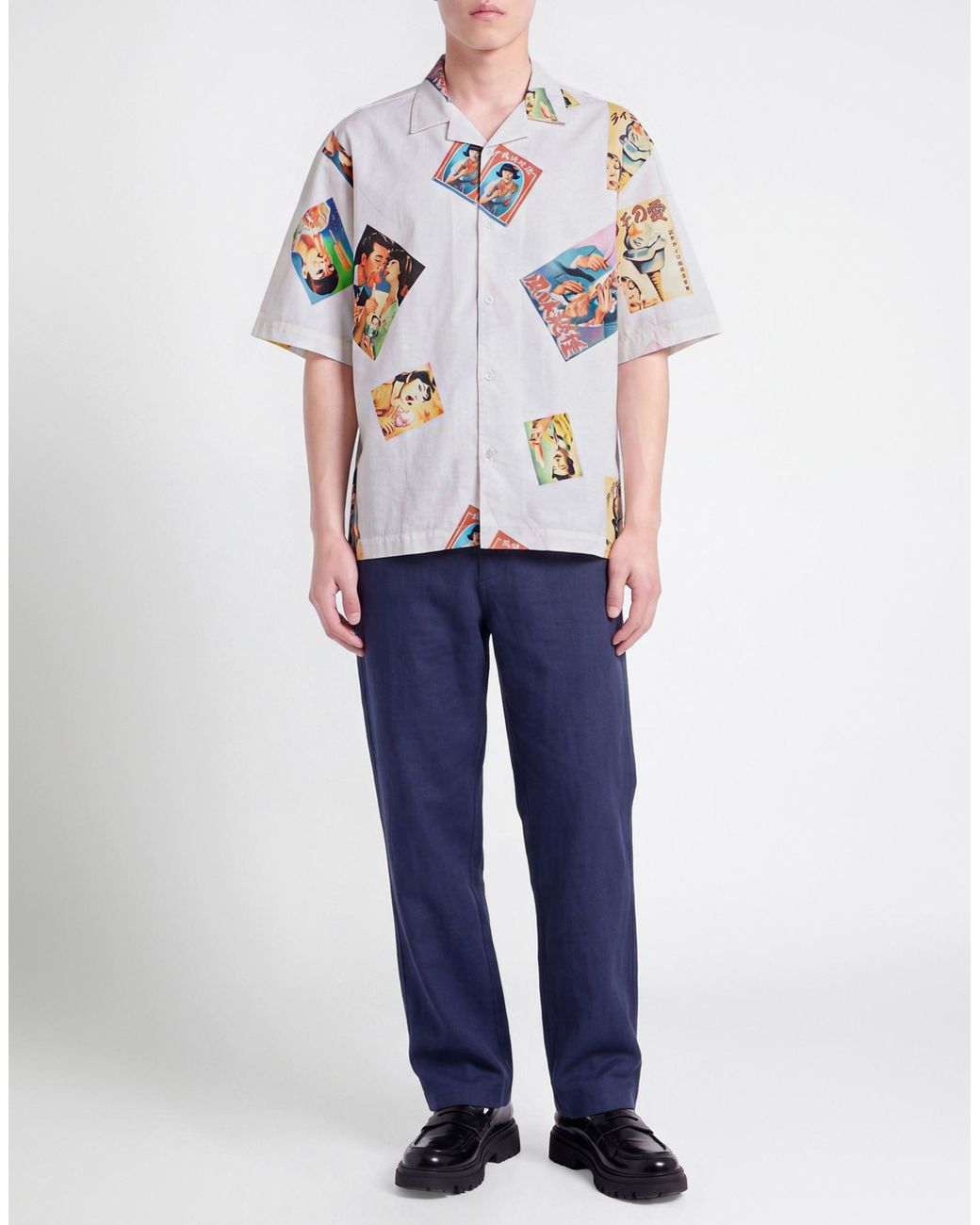 Edwin White Shirt for men
