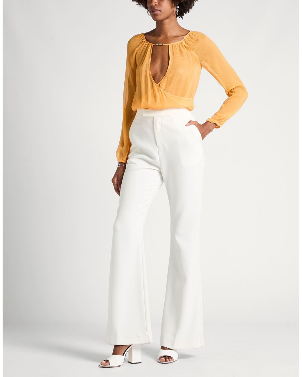 Patrizia Pepe Yellow Top