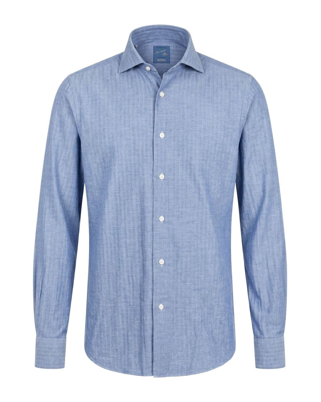 Barba Napoli Blue Shirts for men