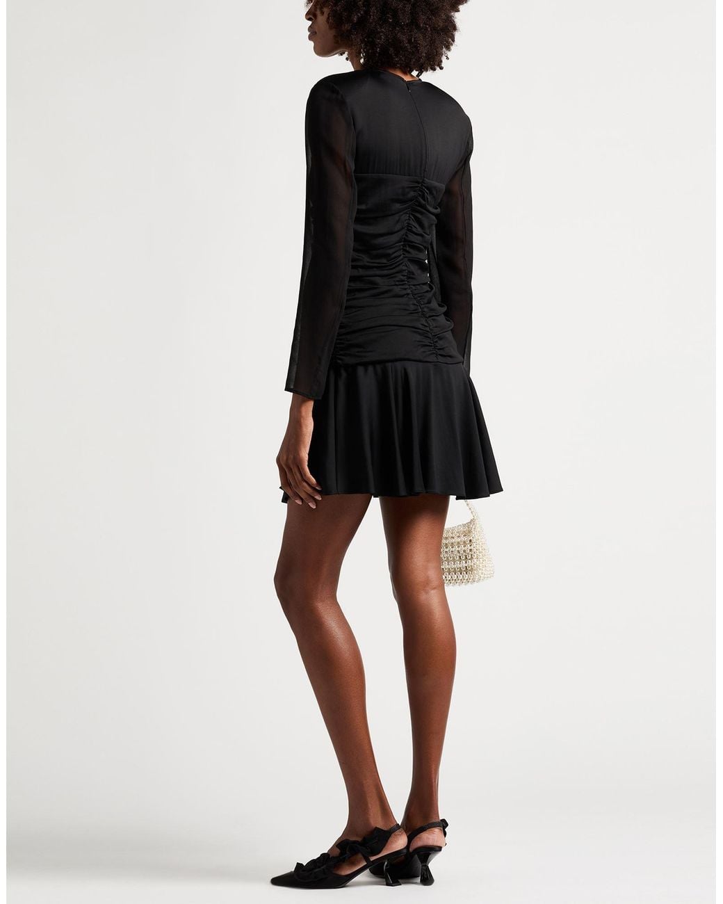 Sandro Black Mini Dress