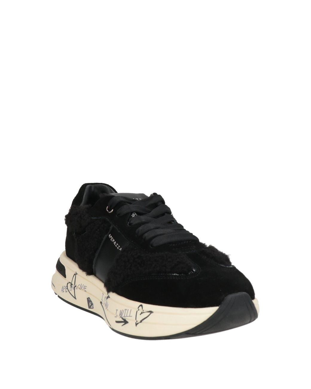 Apepazza Black Trainers