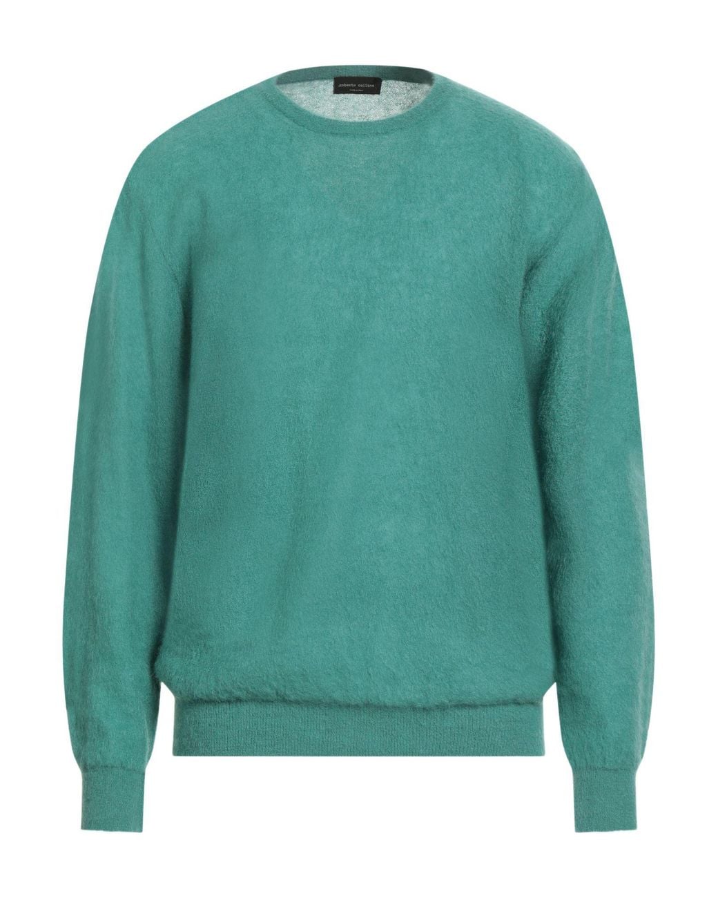 Roberto Collina Green Jumper for men