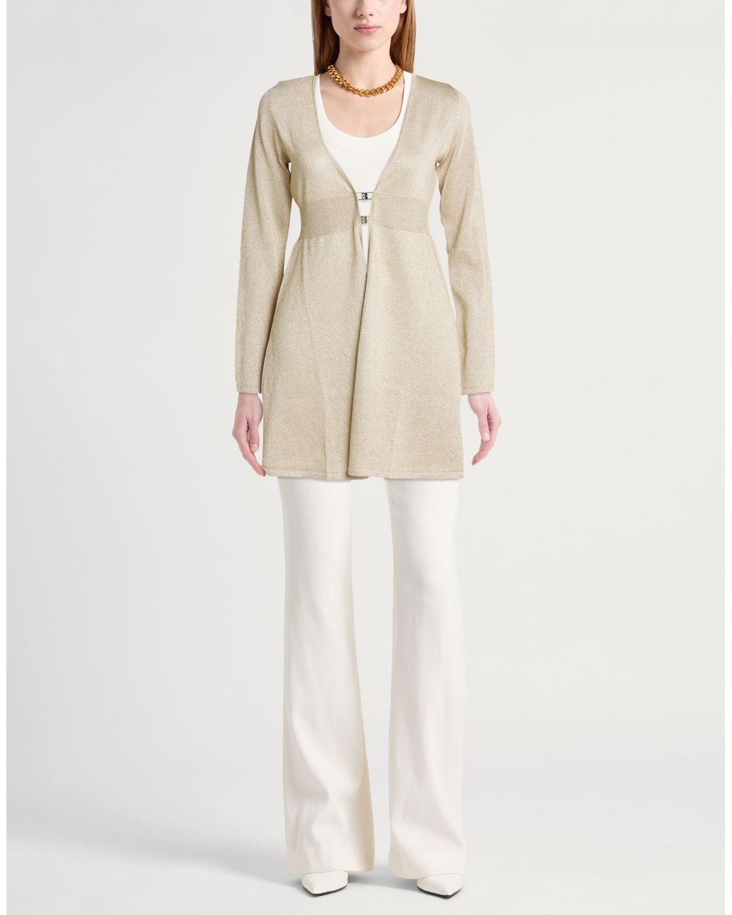 Blugirl Blumarine Natural Cardigans