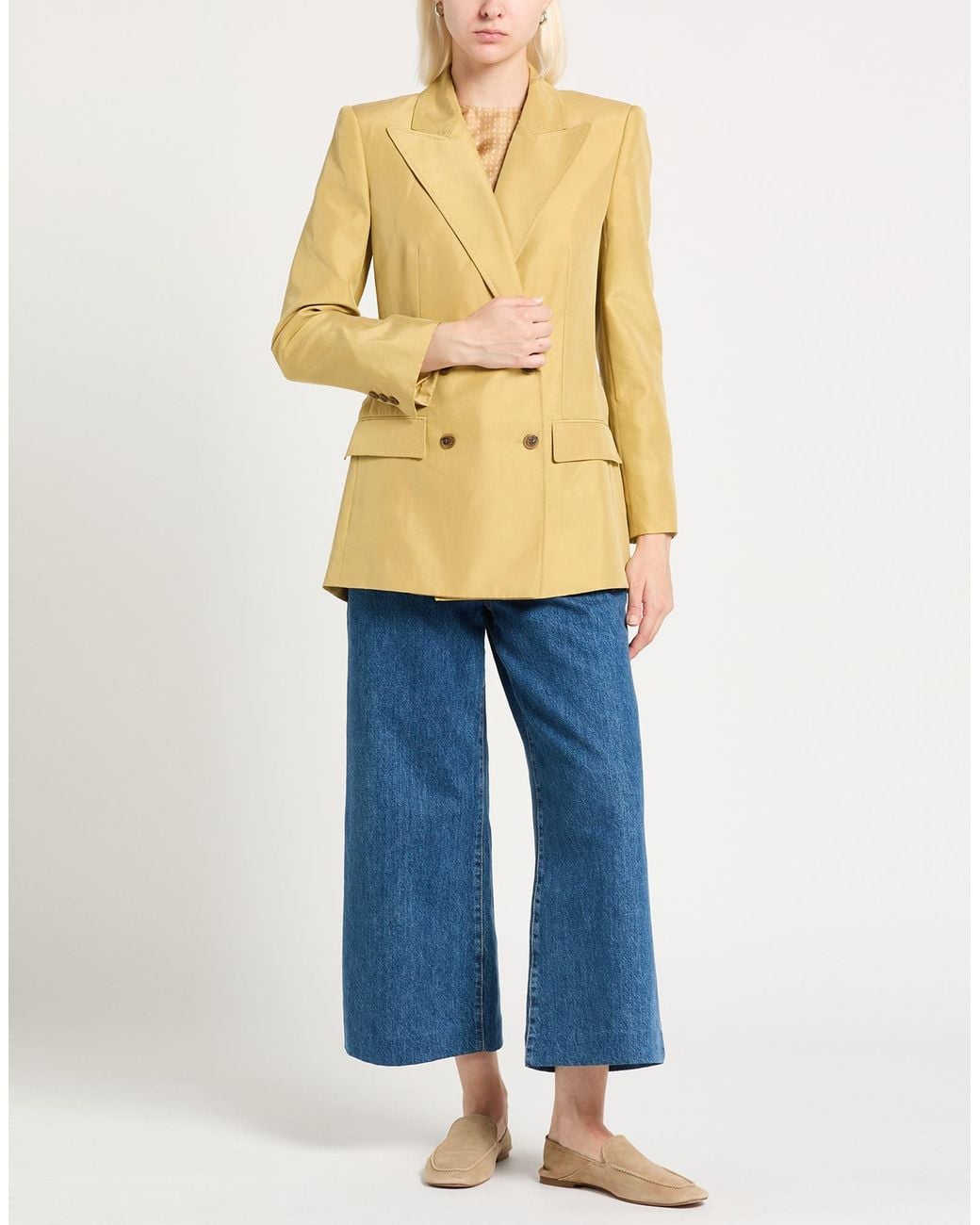 Blazer Alberta Ferretti en coloris Natural