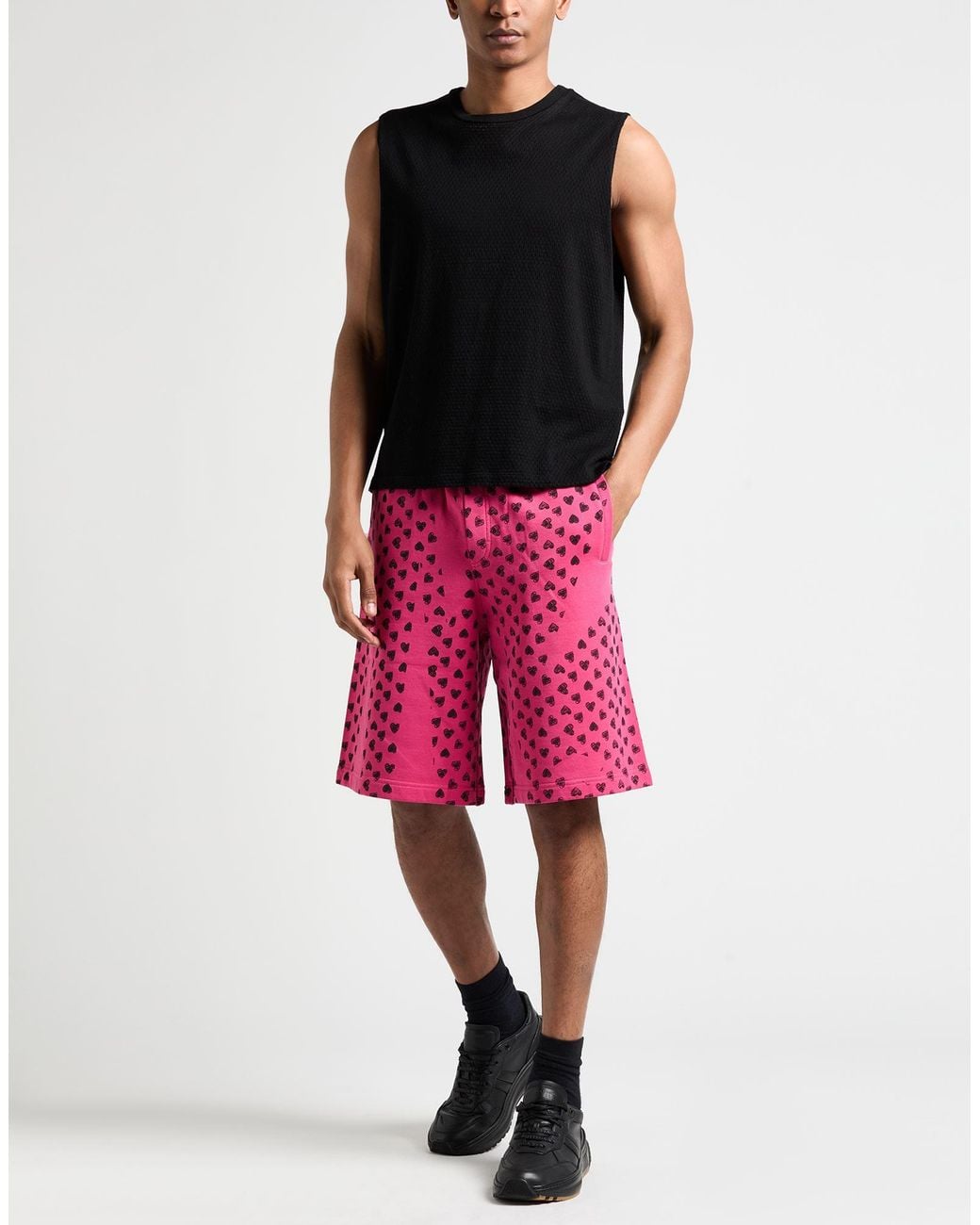 Dolce & Gabbana Red Shorts & Bermuda Shorts Cotton for men