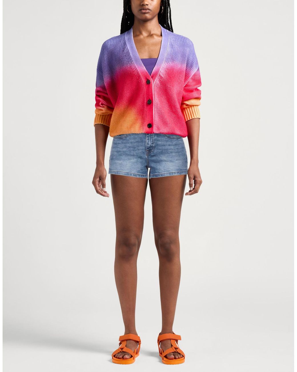 True Religion Blue Denim Shorts