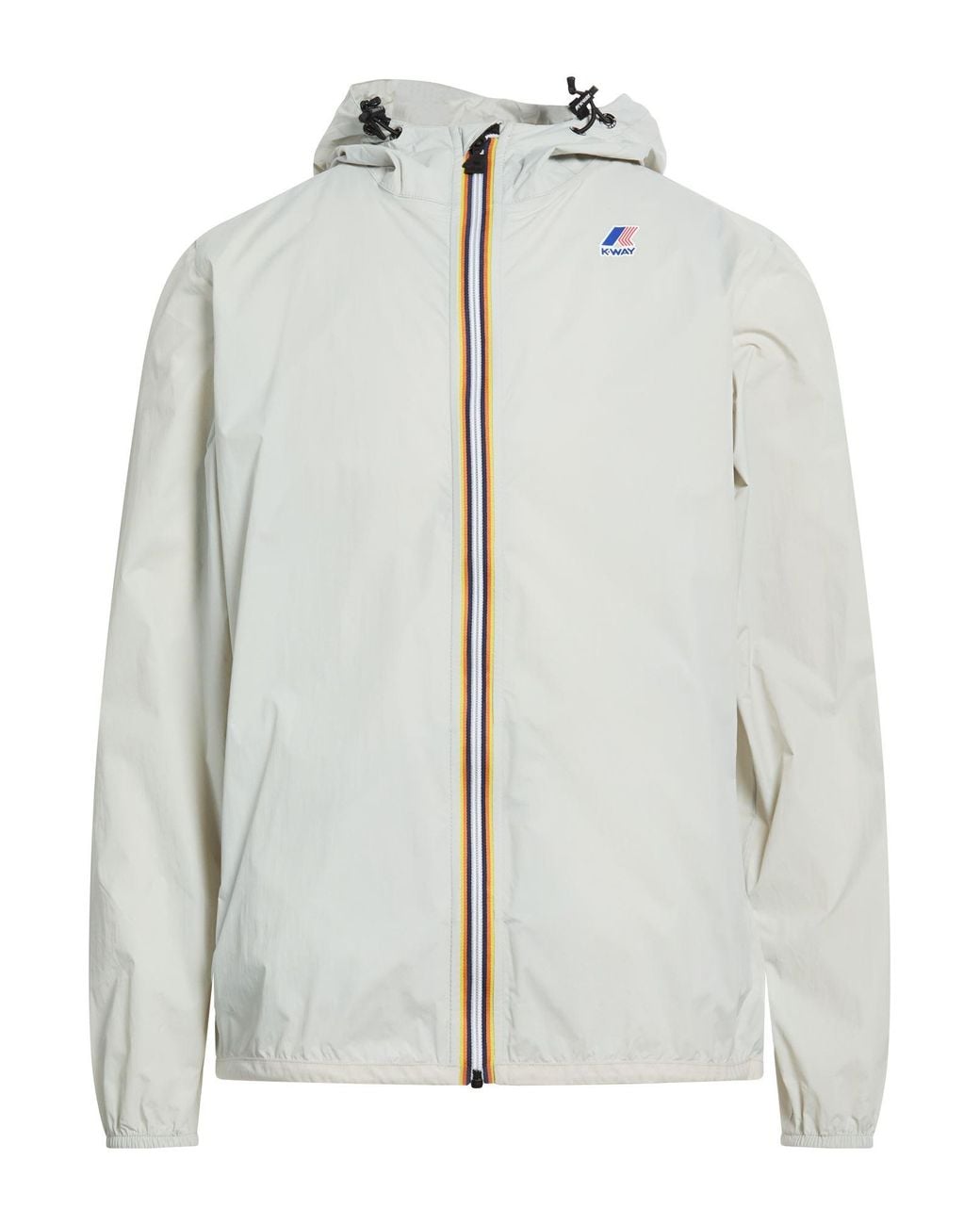 K-Way Gray Le Vrai 4.0 Claude Light Jacket Polyamide for men