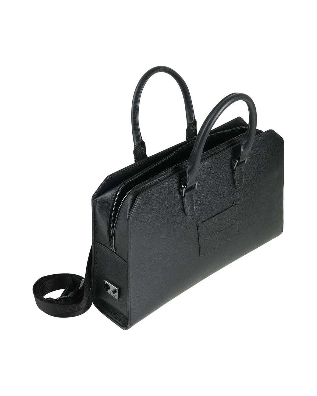 Emporio Armani Black Handbag for men